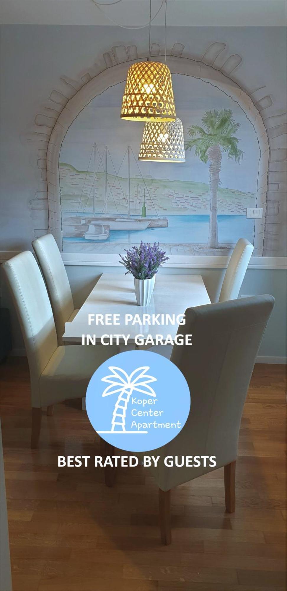 Koper Center Apartment Near-Beach-Free-Garage-Parking Kültér fotó